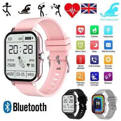 Men Women Smart Watch Ladies Watches For Android IPhone Samsung Fitness Tracker • £12.99