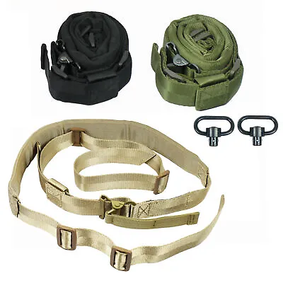 West Lake Wide Padded Quick Adjust QD 2 Point Rifle Sling With Push-on QD Swivel • $17.99