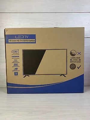 19” Inch 12v Volt TV DVD Combi Caravan Motorhome Remote LED HDMI USB DVB-T2 VW • £119.99