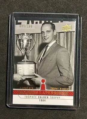 2008-09 UD Montreal Canadiens Centennial Parallel Jacques Laperriere#266 /100 • $26.42