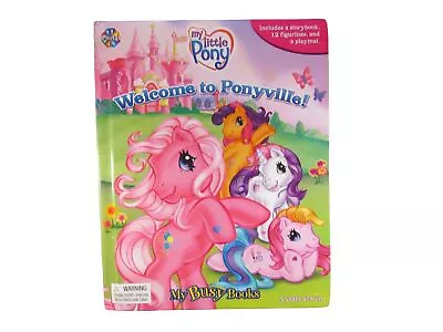 My Little Pony Book And 8 Miniature Figurines • $15