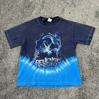 Vintage 00s Star Wars Tie Dye Revenge Of The Sith Shirt Darth Vader Youth M/XS • $25