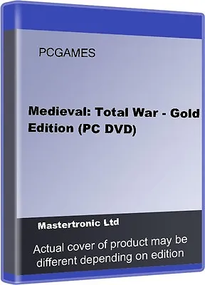 Medieval: Total War - Gold Edition (PC DVD) PC Fast Free UK Postage • £2.37