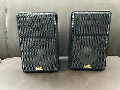 Vintage Miller & Kreisel MK S-7B Bookshelf Speakers /TESTED/ • £96.37