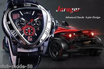 Watch Automatic Sport Racing Retro Jaragar Original Man Promo • £114.54