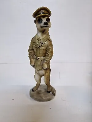 Meerkat Army Officer Figurine/Ornament 28cm. • £26