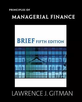 MyFinanceLab Ser.: Principles Of Managerial Finance By Chad J. Zutter And... • $26.99