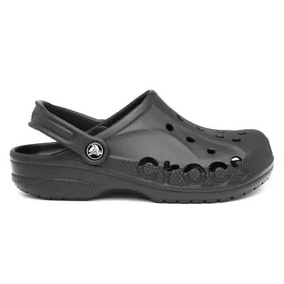 £39.99 • Buy Womens Black Slip On Baya Clogs By Crocs Size UK 4,5,6,7,8
