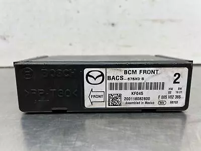 2018 Mazda 3 OEM Front Body Control Computer Module BCM BACS675X0B 2017 • $167.99