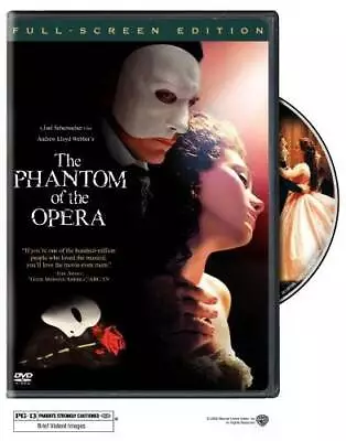 The Phantom Of The Opera (Full Screen Edition) - DVD - VERY GOOD • $4.83