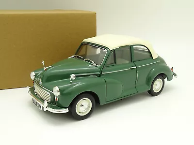 1959 Minichamps SB 1/18 - Morris Minor Green Cabriolet • £102.42