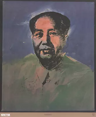 ANDY WARHOL Mao 1989 • $75