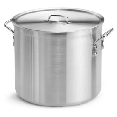 24 Qt. Covered Stock Pot With Lid Heavy-Duty Solid Rivets - NSF Certified  • $55.47