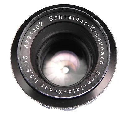 Schneider 75mm F2.8 Makro-Tele-Xenar C Mount  #8291402  • $700