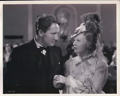 Vintage 8x10 Photo Spencer Tracy En Edison The Man 1940 Avec De Rita • $14.99