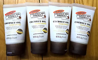 4 X PALMER'S COCONUT OIL HAND CREAM VITAMIN E 2.1oz • $19.99