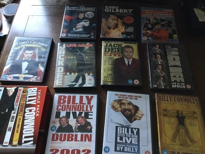 £1.99 • Buy Stand Up Comedy Bundle X10 Titles  Rhod Gilbert, Jack Dee, Billy Connolly