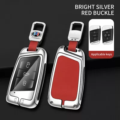 Zinc Alloy Remote Key Case Cover Shell Holder For VW Polo Passat Skoda Superb A7 • $15.34