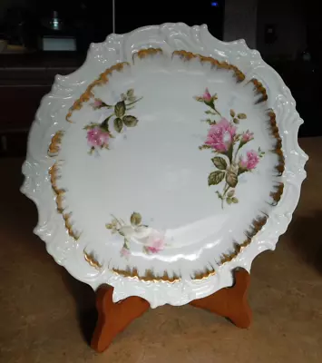 Ucagco China Rose Pattern Plate 9  • $26