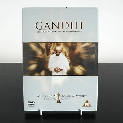 Gandhi (DVD 2001) Richard Attenborough Kingsley Gielgud Fox Mills Howard • £1.49
