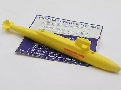 Flippy Yellow Submarine Promo The Candy Skins David Geffen Company Submersible • $38.71