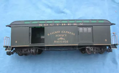 Bachmann G Scale B&O Full Baggage Passenger Car #820 LN Green Railway Express • $59.99