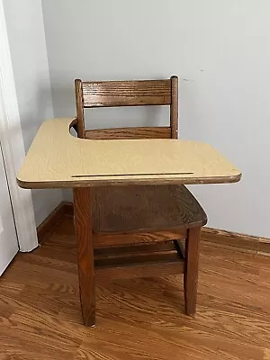 Old Wooden School Desk • $50