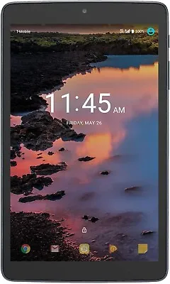 Alcatel A30 8  Tablet 4g 9024w T-mobile 16gb Black Excellent Condition • $38.32