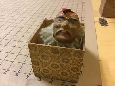 £369.45 • Buy Original 1800's Victorian --  Jack In The Box -- Toy Unusual - Ethnic Man