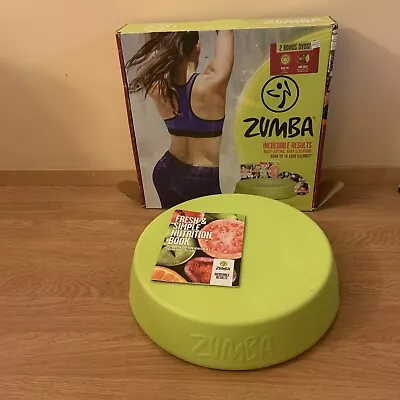 Zumba Fitness Step Riser Aerobic Stepper Riser Includes Nutrition Book NO DVDs • $19.99