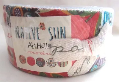 MODA Jelly Rolls  Native Sun By Abi Hall  2 1/2  X 43/44  Strips • $20.36