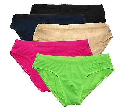 G6952 Mens Underwear Sexy Brief Low Rise Silky Soft • $9.99