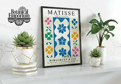 £16.99 • Buy Henri Matisse Poster, Vintage Art Exhibition Print, Framed A6 A5 A4 A3 A2 A1