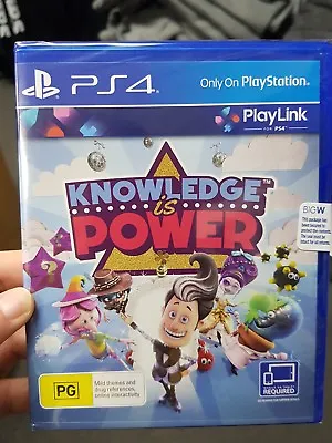 Knowledge Is Power (BRAND NEW SEALED) -  For PS4 - FREE POST  • $24.99