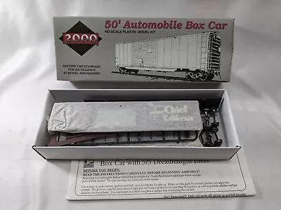 HO Scale  Proto 2000 SANTA FE  50' Automobile Box Car AT&SF 10438   KIT • $10