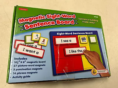 Lakeshore Educational Product  Magnetic Sight Word Sentence Board Reading W Box • $16.50