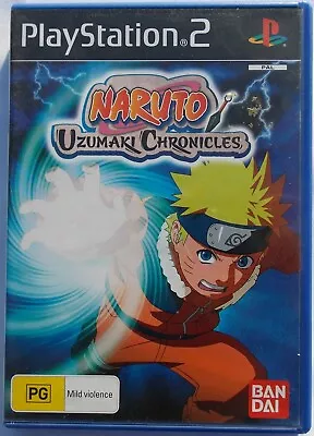 NARUTO: Uzumaki Chronicles PS2 PAL  Complete With Manual  • $12.49