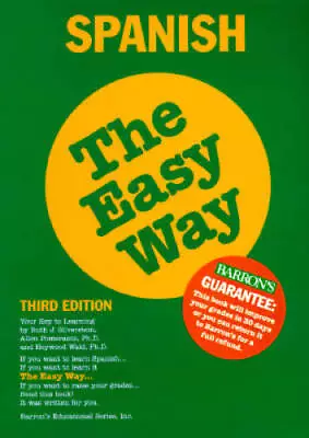 Spanish The Easy Way (Barrons E-Z) (Spanish Edition) - Paperback - GOOD • $4.47