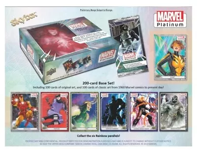 2023 Upper Deck Marvel Platinum Base & Inserts - Complete Your Set - You Pick • $1.25