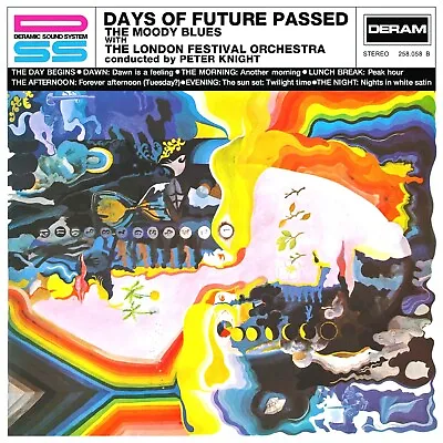 Moody Blues Days Of Future Passed 12x12 Album Cover Replica Poster Print • $22.99