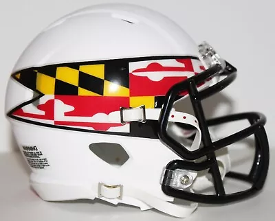 2012 Maryland Terrapins Custom Riddell Mini Helmet Vs William & Mary • $65