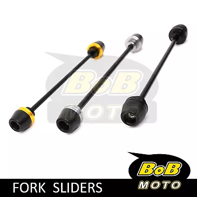 FRONT Axle Fork Sliders Wheel Fit Yamaha FZ1 FZ1N Fazer 06-17 11 12 13 14 15 16 • $20.25