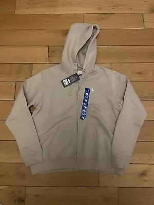 Jack Wills Astbury Zip Hoody Stone UK Size 14 • £14.99