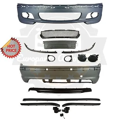 E46 Mtech M-tech Front & Rear Bumper For Bmw 3 Series 4d Sedan 323 325 328 330 • $885