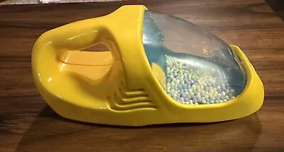 Vintage Playskool Handheld Yellow Toy Vacuum Dustbuster Yellow - Works • $15