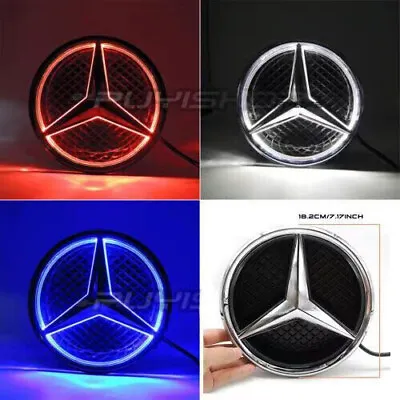 Illuminated Car Motors Led Grille Logo Emblem Light For Mercedes-Benz Twist Type • $29.99