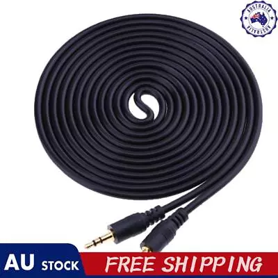 AUX Cable 3.5mm Stereo Audio Extension Male To Male Auxiliary Car Cord(3m) • $8.69