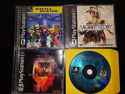 $180 • Buy Playstion 1 Unique Jrpgs, Hidden Gems, Deception, Vagrant Story And More