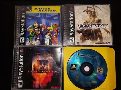 $180 • Buy Playstion 1 Unique Jrpgs, Hidden Gems, Deception, Vagrant Story And More