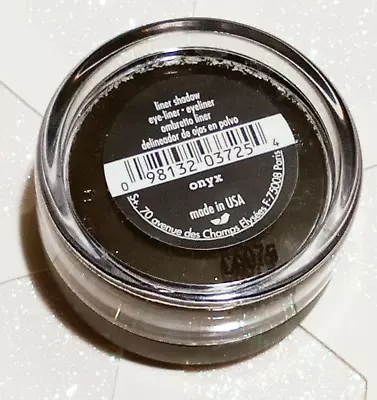NEW~Onyx I.d. BareMinerals Liner Shadow Loose Powder  .01 Oz .28 G. Sealed RARE! • $42